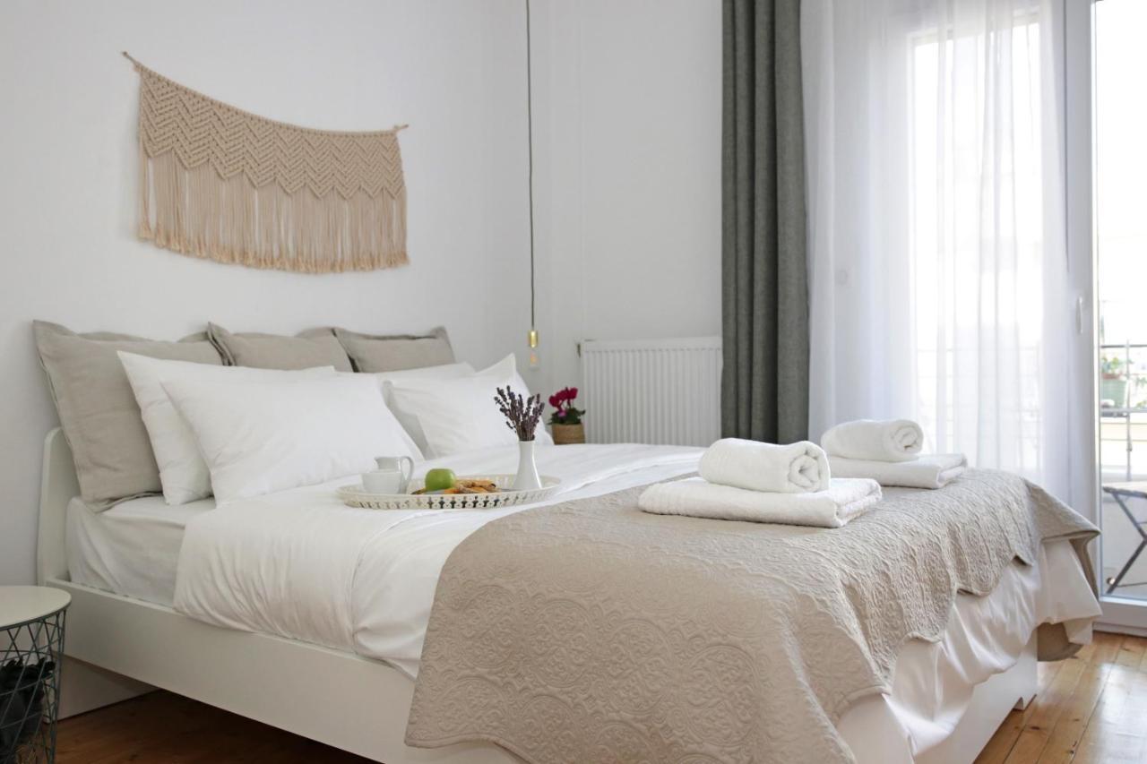 The 4 Travellers Thessaloniki Apartment ภายนอก รูปภาพ