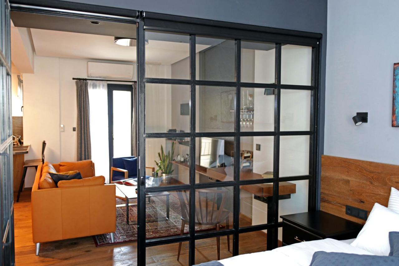The 4 Travellers Thessaloniki Apartment ภายนอก รูปภาพ