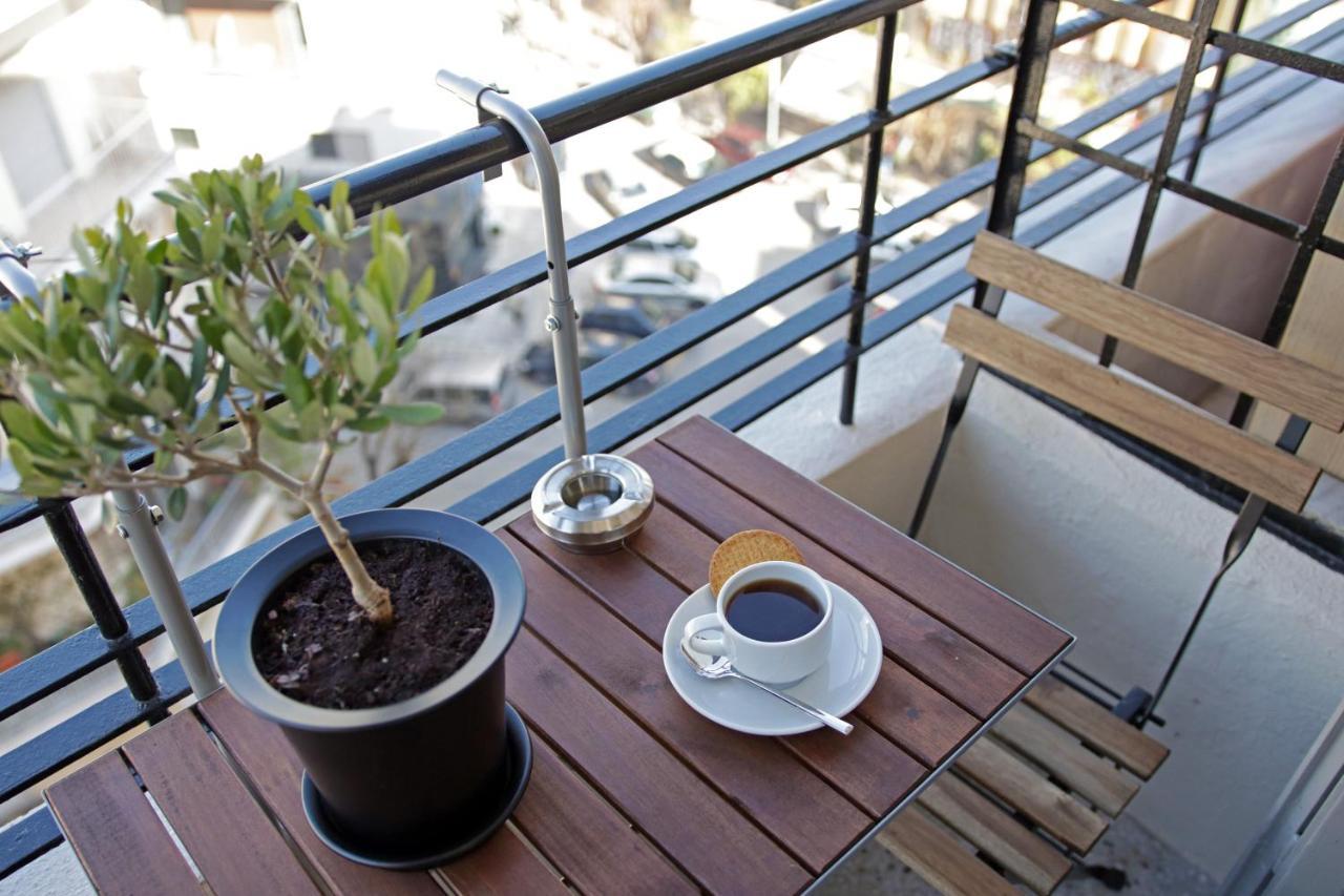 The 4 Travellers Thessaloniki Apartment ภายนอก รูปภาพ