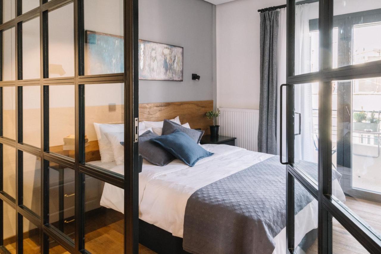 The 4 Travellers Thessaloniki Apartment ภายนอก รูปภาพ