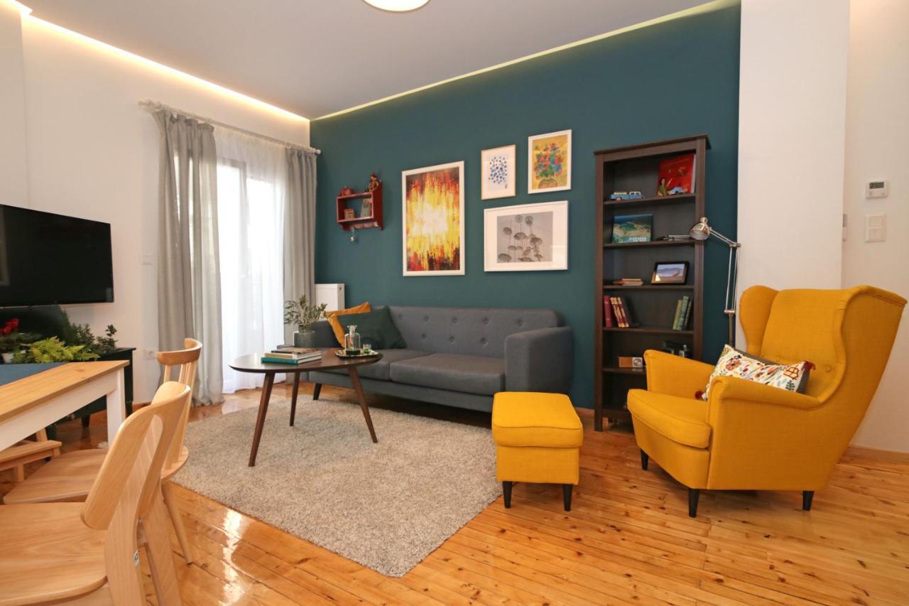 The 4 Travellers Thessaloniki Apartment ภายนอก รูปภาพ