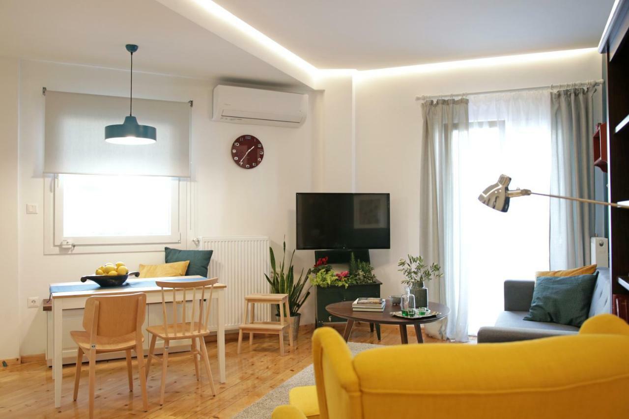 The 4 Travellers Thessaloniki Apartment ภายนอก รูปภาพ